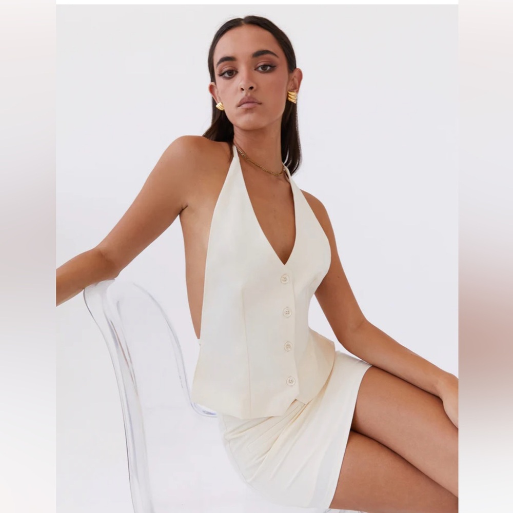 Peppermayo Sarah Halterneck Vest Top